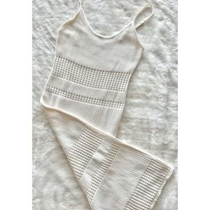 Forever21 crotchet midi dress